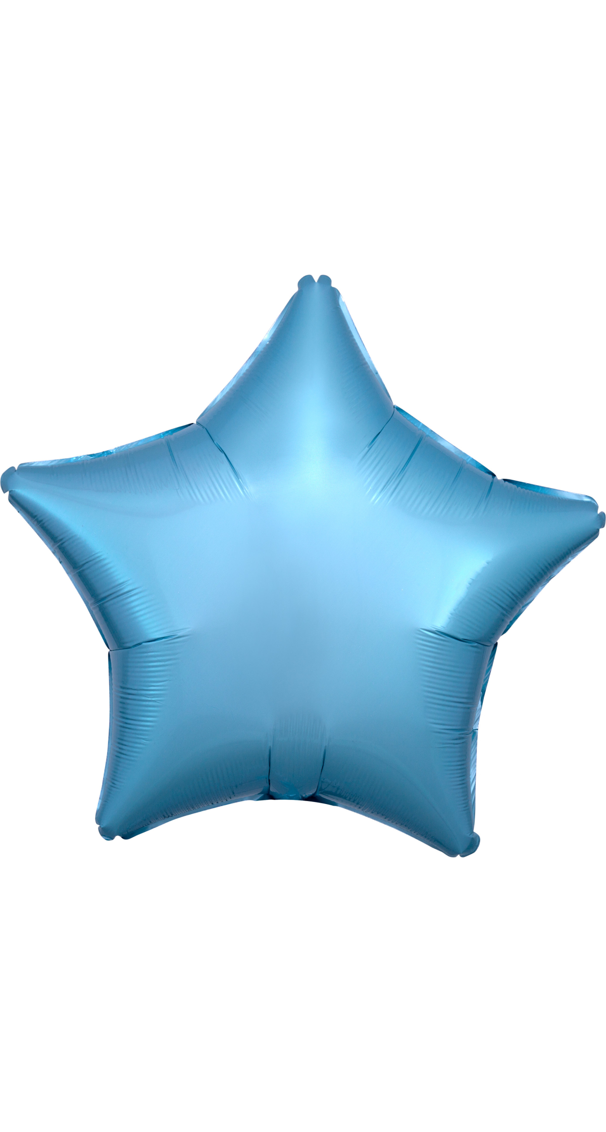 Metallic Pearl Pastel Blue Standard Star Foil Balloon 17" (42cm)