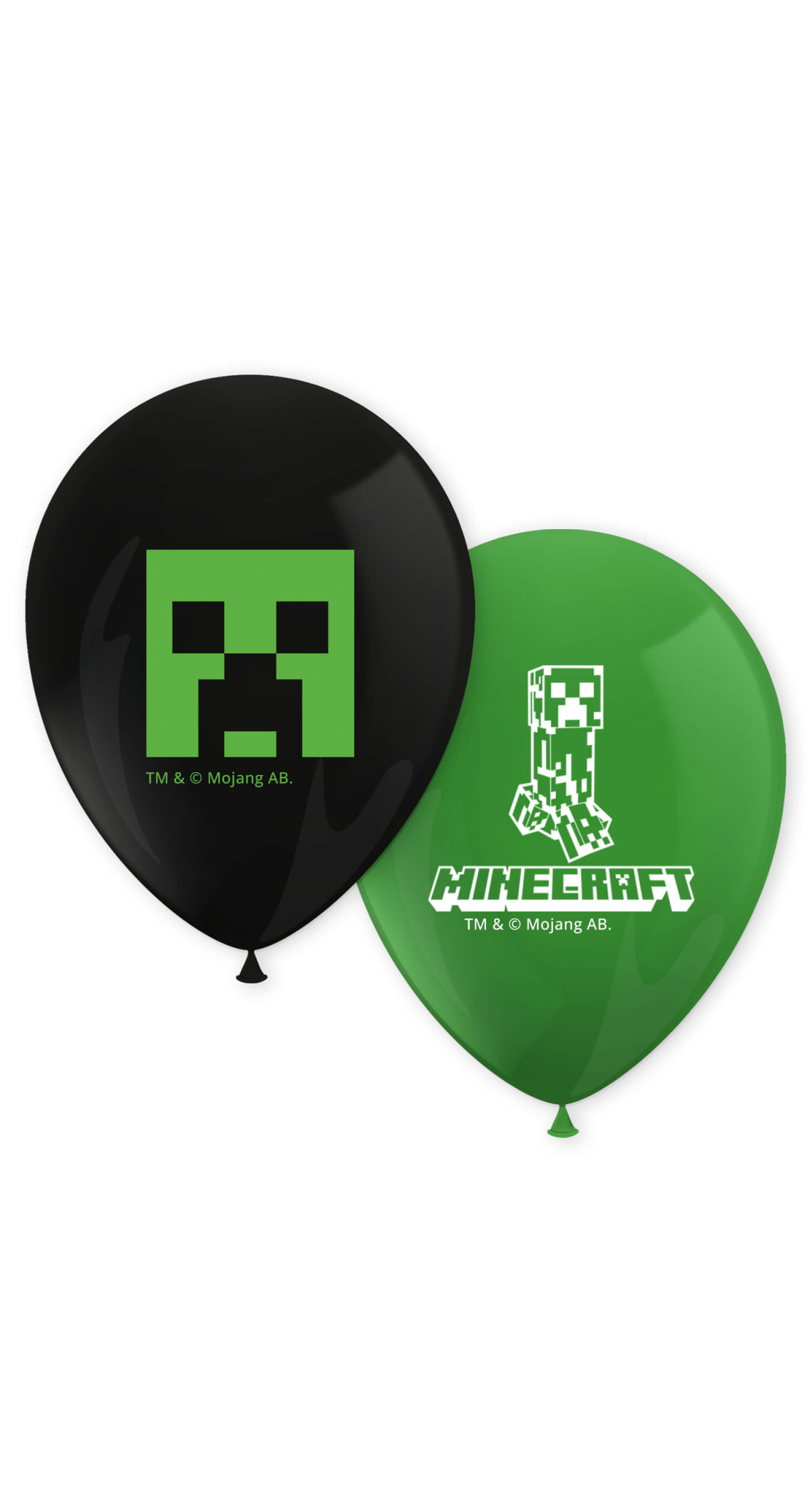 Minecraft Printed Latex Balloons - 8pk