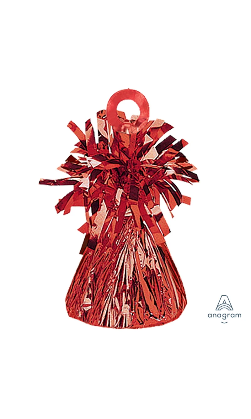 Anagram Balloon Foil Weight - Red