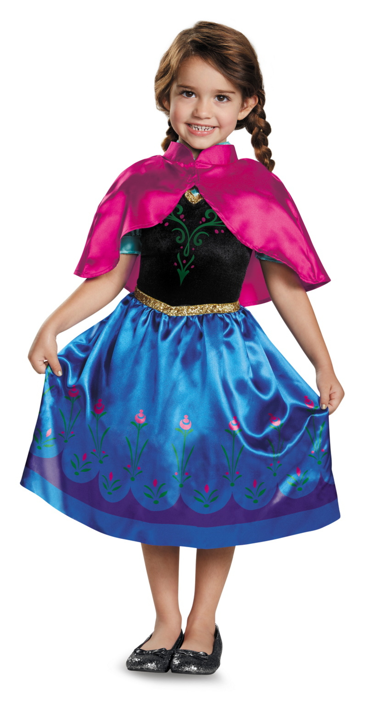 Official Disney License Princess Anna Traveling Classic (M) - Age 7 to 8 Years