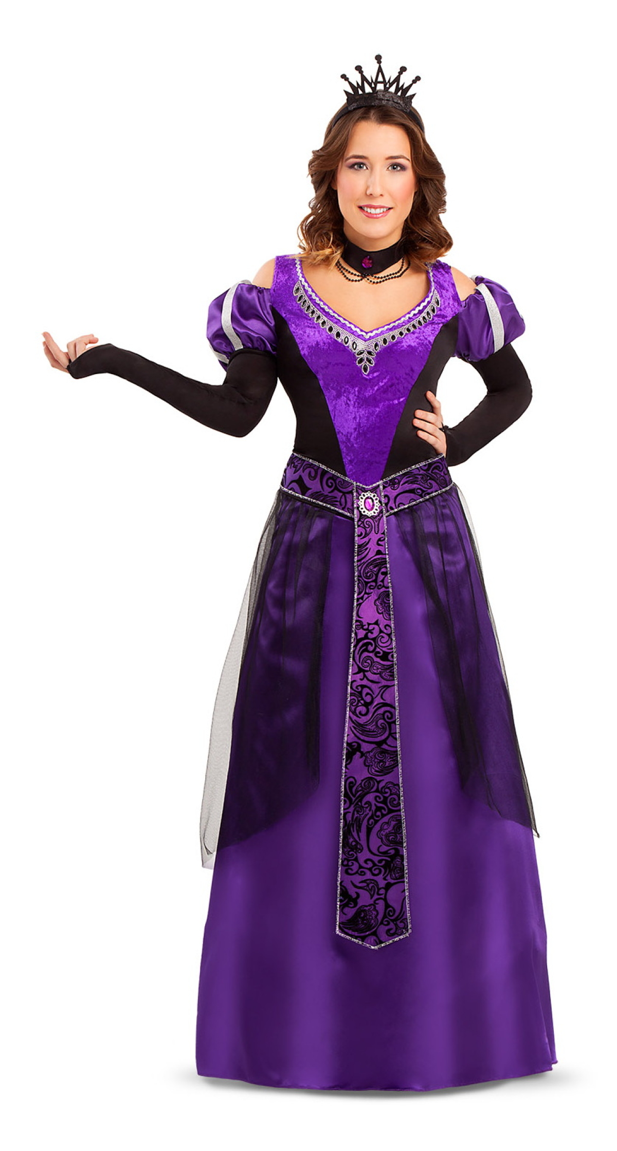 Deluxe Medieval Queen Costume - Adult Size XXXL