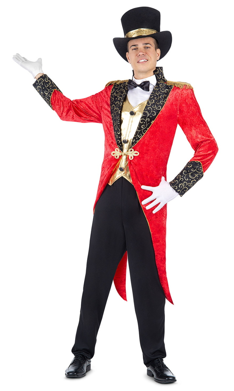 Luxurious Ringmaster Costume - Adult Size XXL