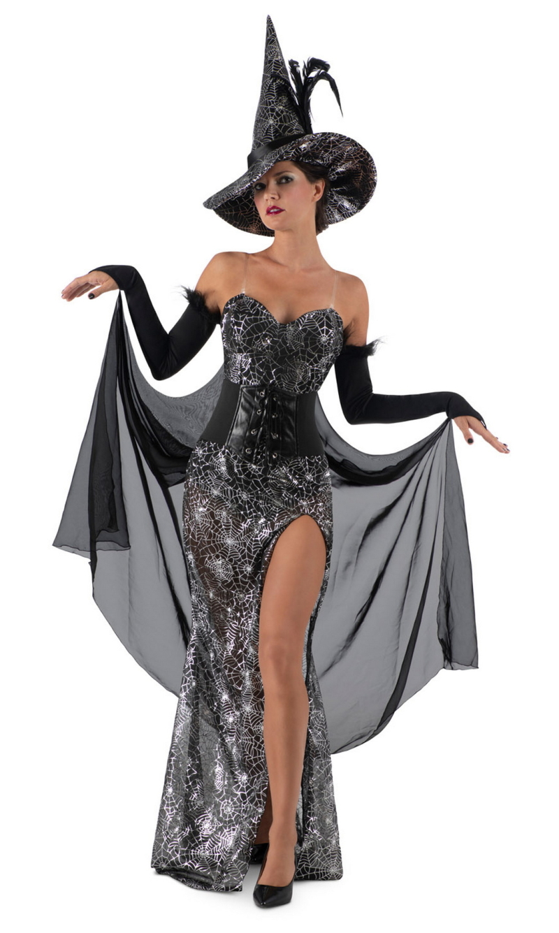 Deluxe Sexy Raven Witch - Adult Size Small