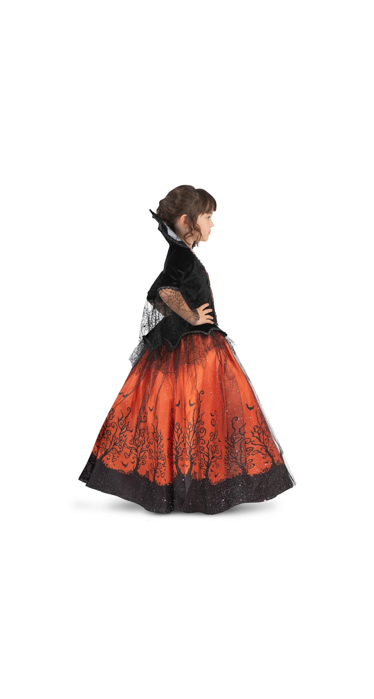 Halloween Queen Girl Costume - Age 7 to 9 Years - Image 3