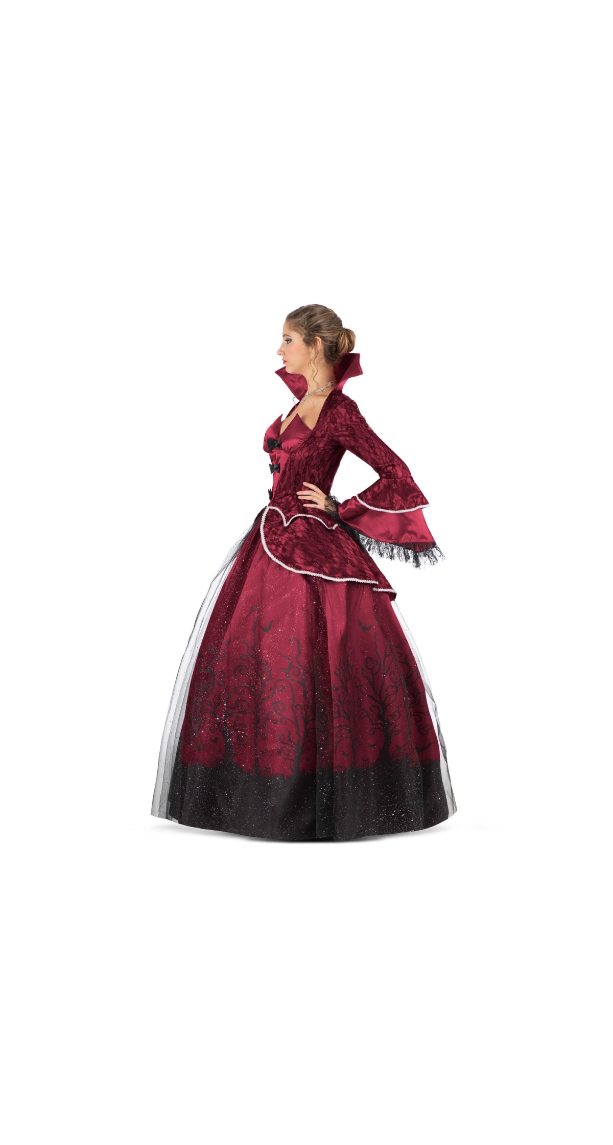 Deluxe Vampire Queen Costume - Adult Size Large - Image 2