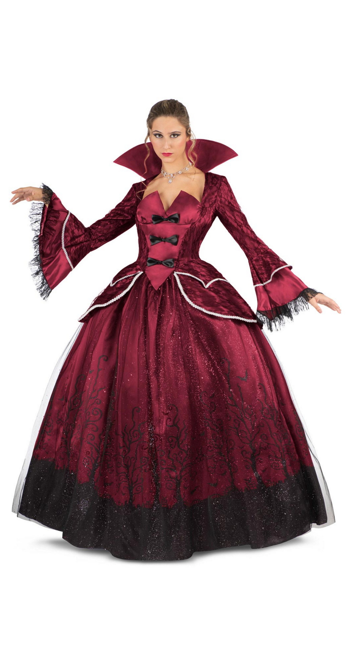 Deluxe Vampire Queen Costume - Adult Size Large