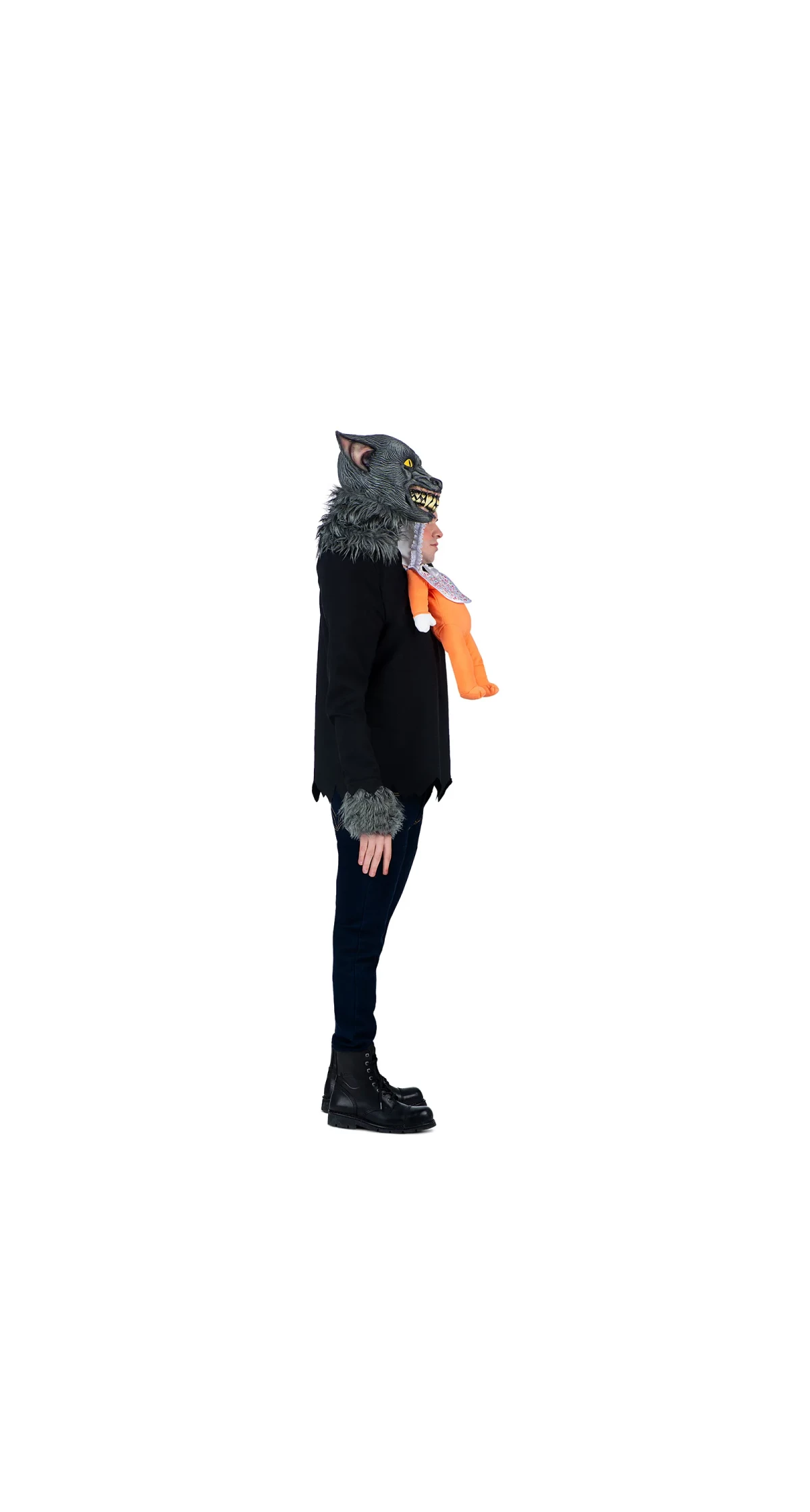 Werewolf With Baby Costume - Adult One Size