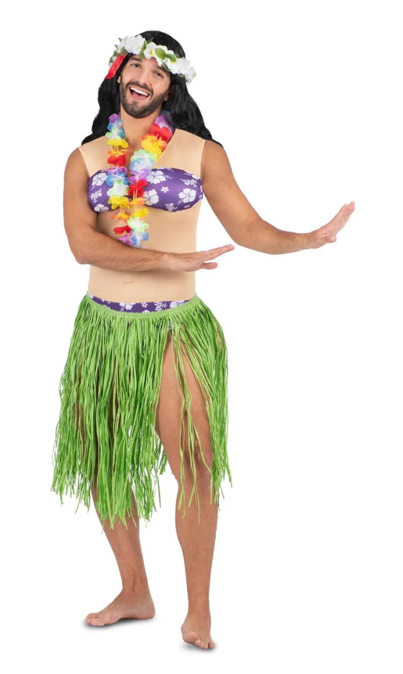 Funny Aloha Man Costume - Adult One Size
