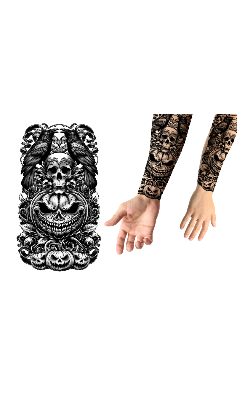 Tattoo Arm Killer Pumpkin 14x30cm