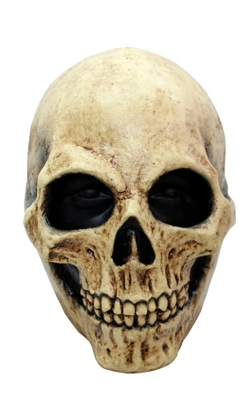 Bone Skull Latex Mask (Ghoulish) - Adult One Size