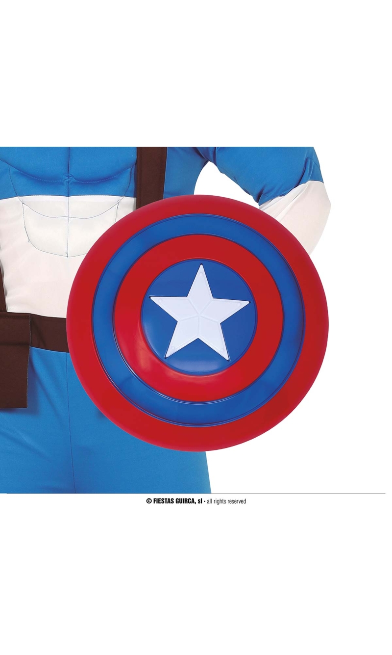Captain America Star Shield - 45cm