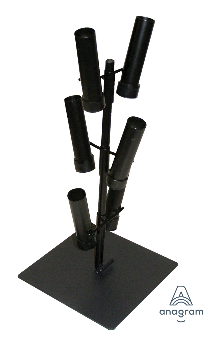 Cylinder Multi Display With Flat Base Display for Air-Filled Foil Balloons