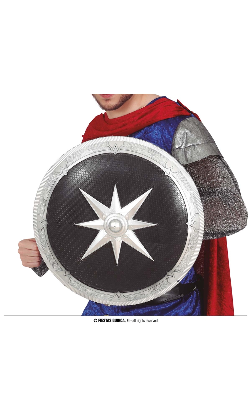 Black Roman Shield - 45cm