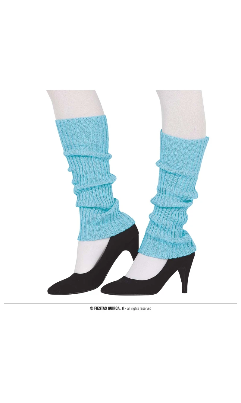 80’s Blue Leg Warmers – Adult One Size
