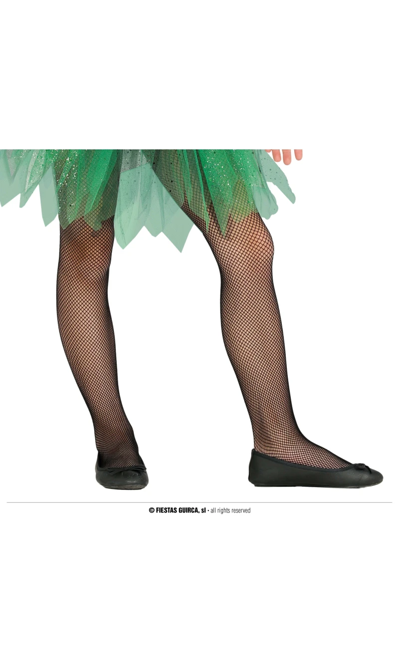 Black Fishnet Tights - Age 7 to 12 Years