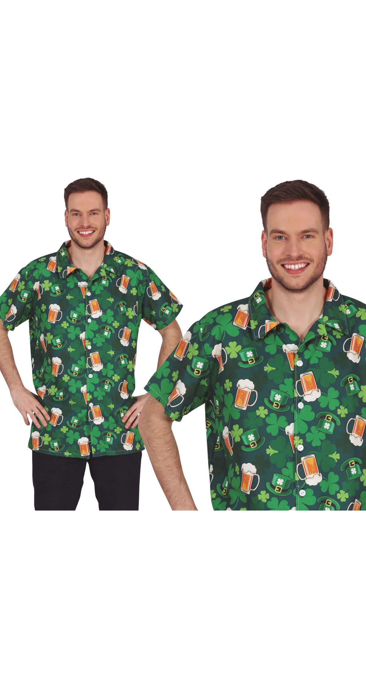 Bachelor Party / St Patrick Beer Shirt - Adult Size Larg (52-54)