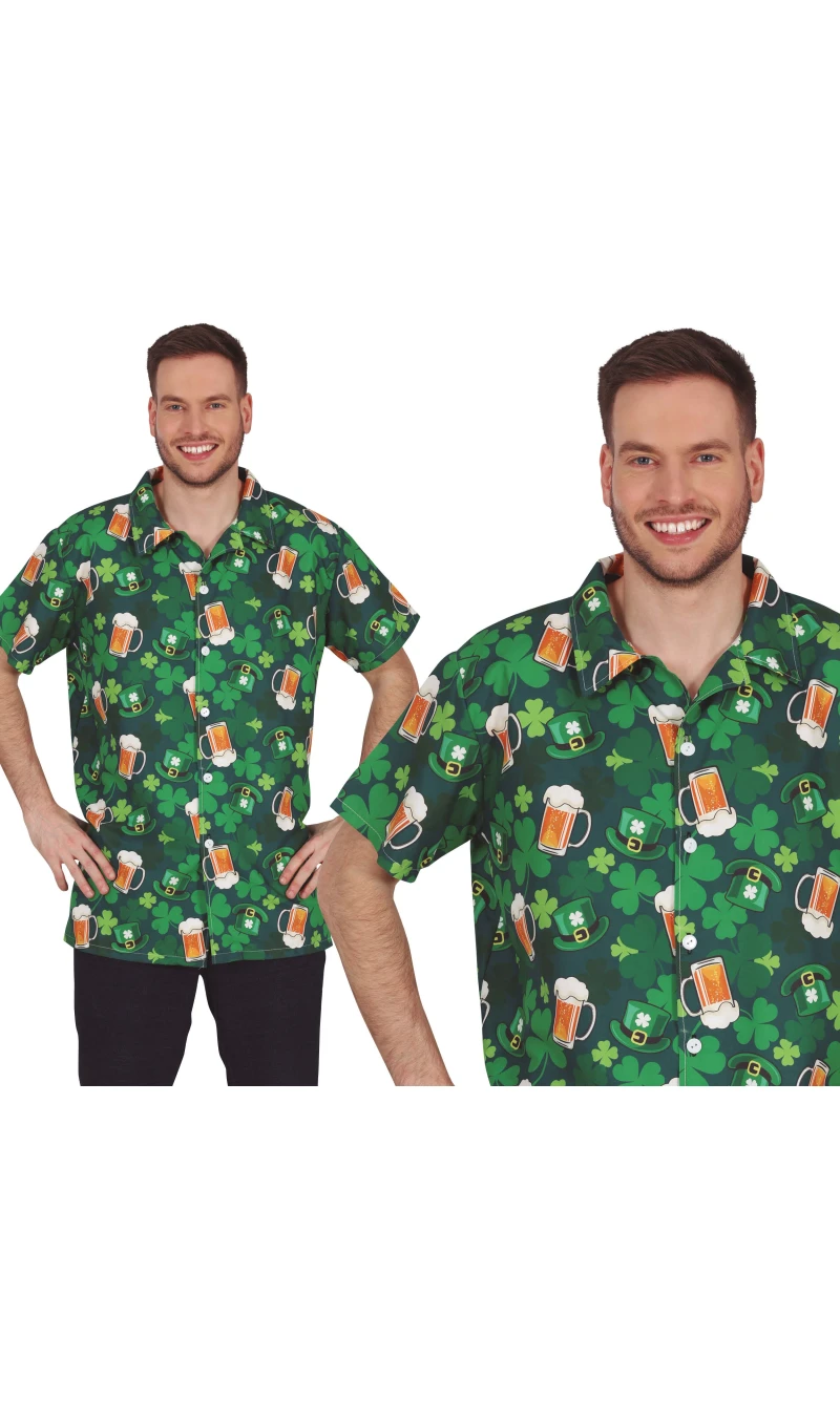 Bachelor Party / St Patrick Beer Shirt - Adult Size Medium (48-50)