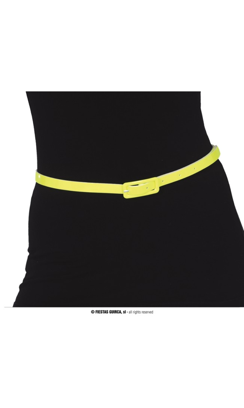 Neon Yellow Belt - 110cm