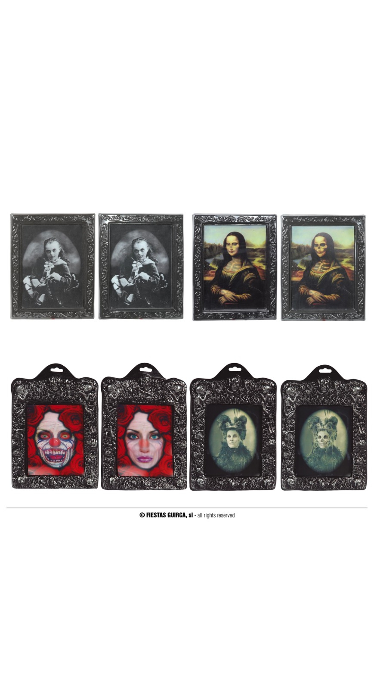 Halloween Assorted Horror Painting 22x29cm