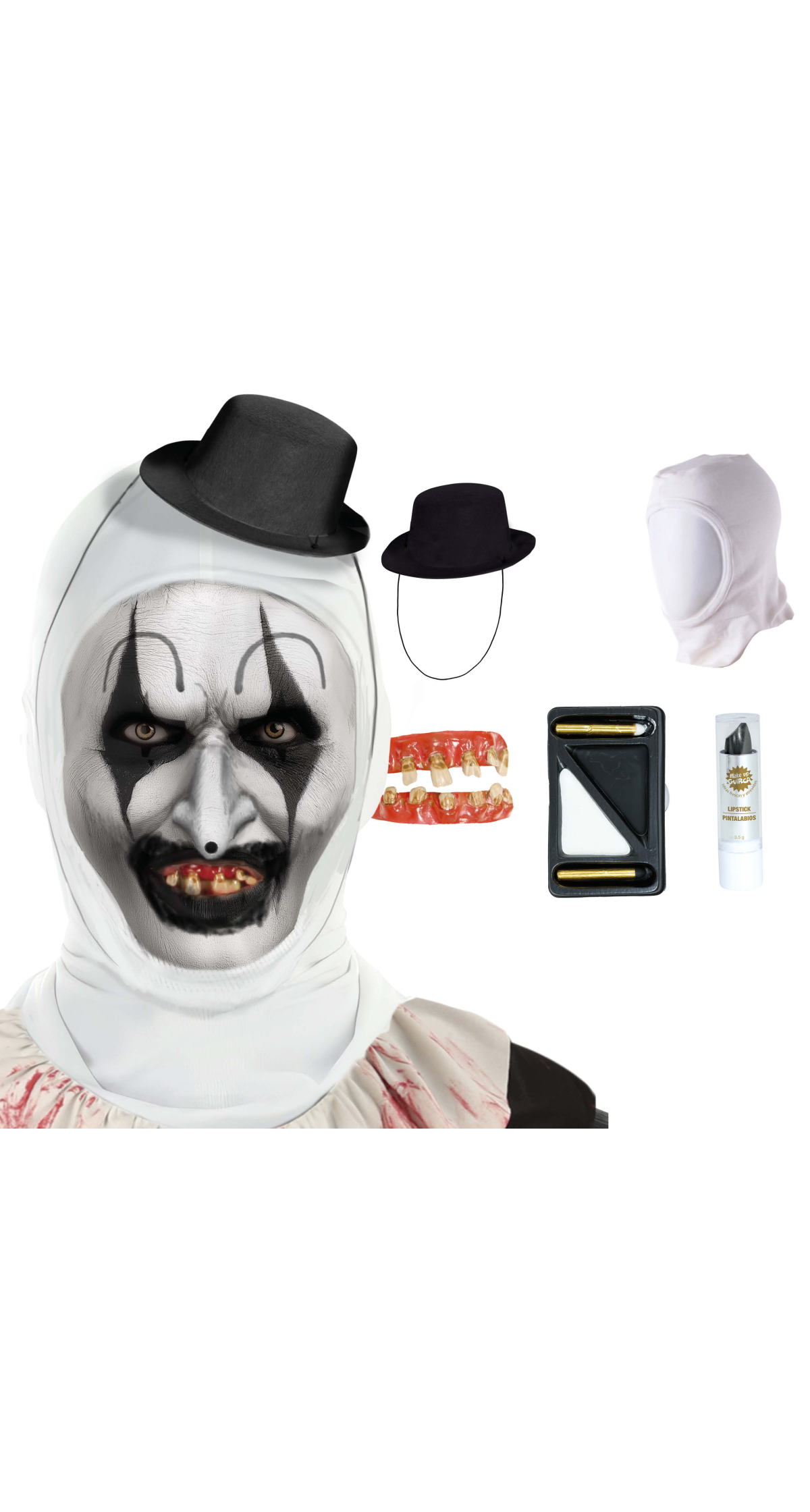Terrifier Complete Clown Set 5pcs