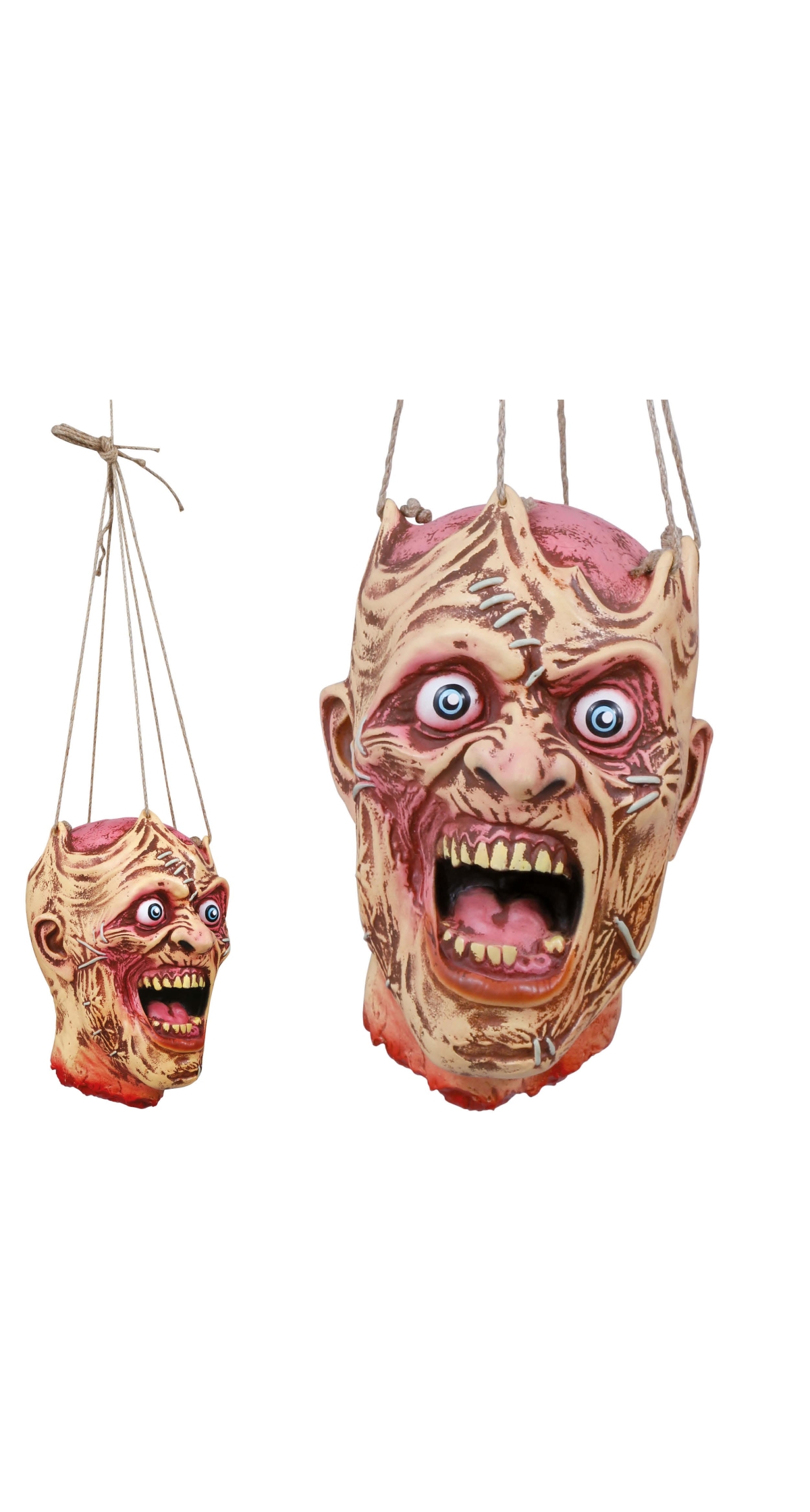 Halloween Decoration Prop Latex Monster Head 28cm