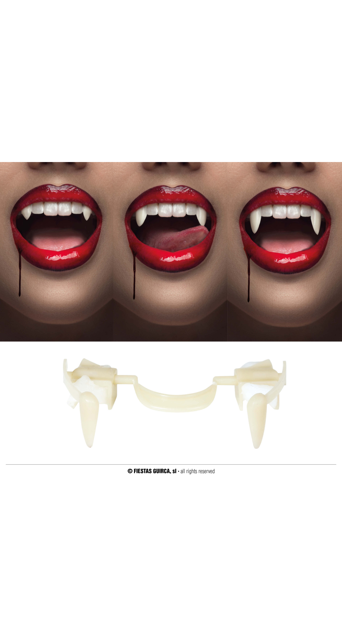Halloween Retractable Vampire Fangs
