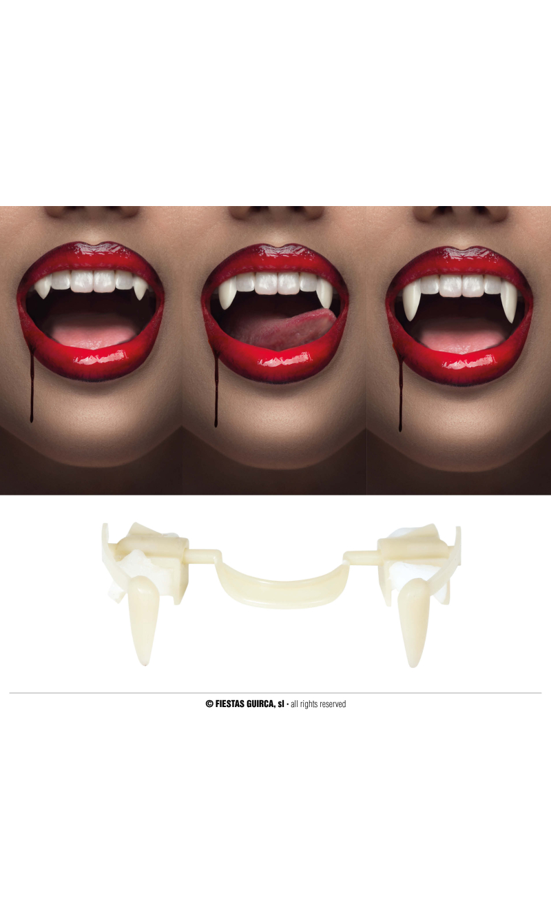 Halloween Retractable Vampire Fangs