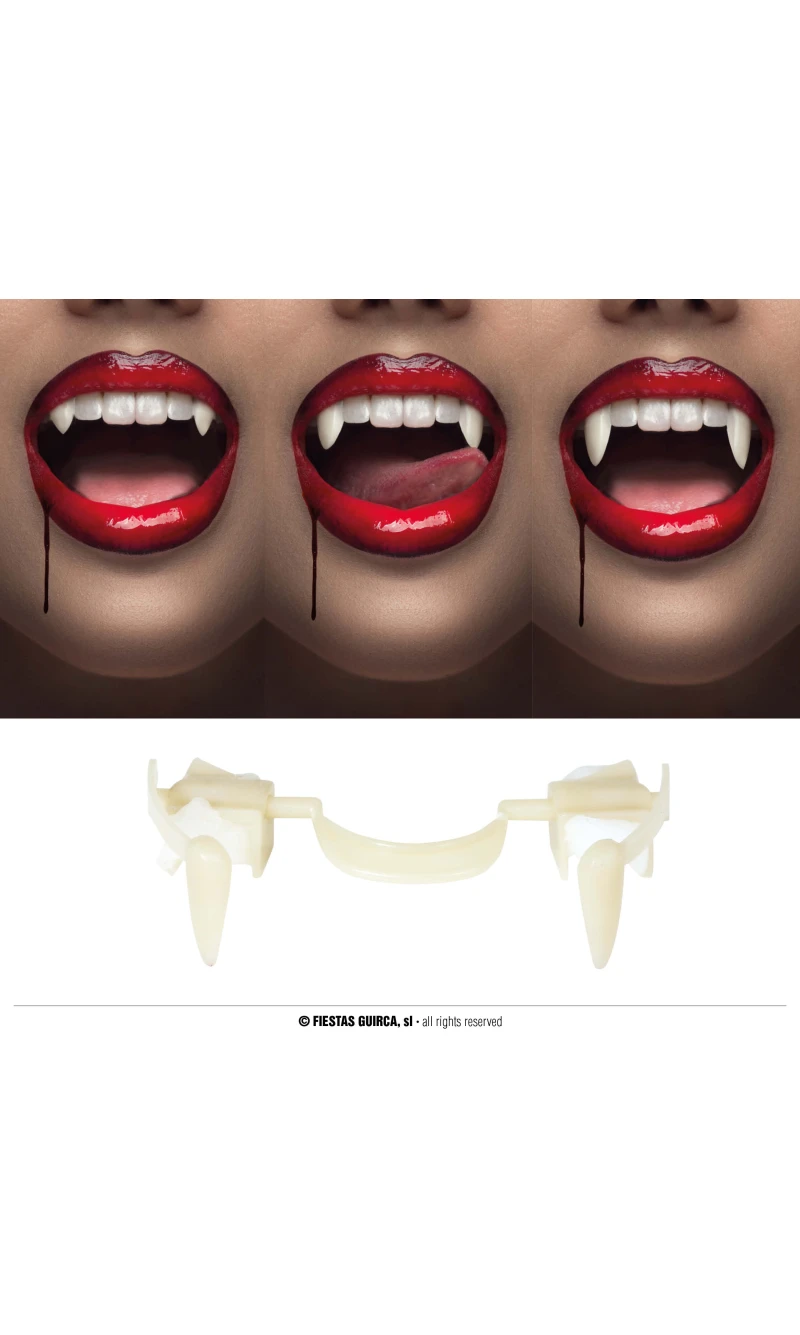 Halloween Retractable Vampire Fangs
