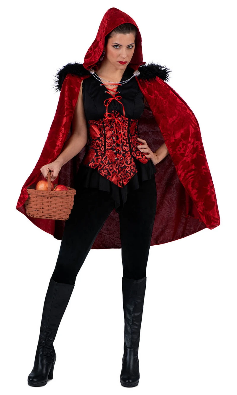 Black Forest Red Riding Hood Costume - Adult Size Extra Small