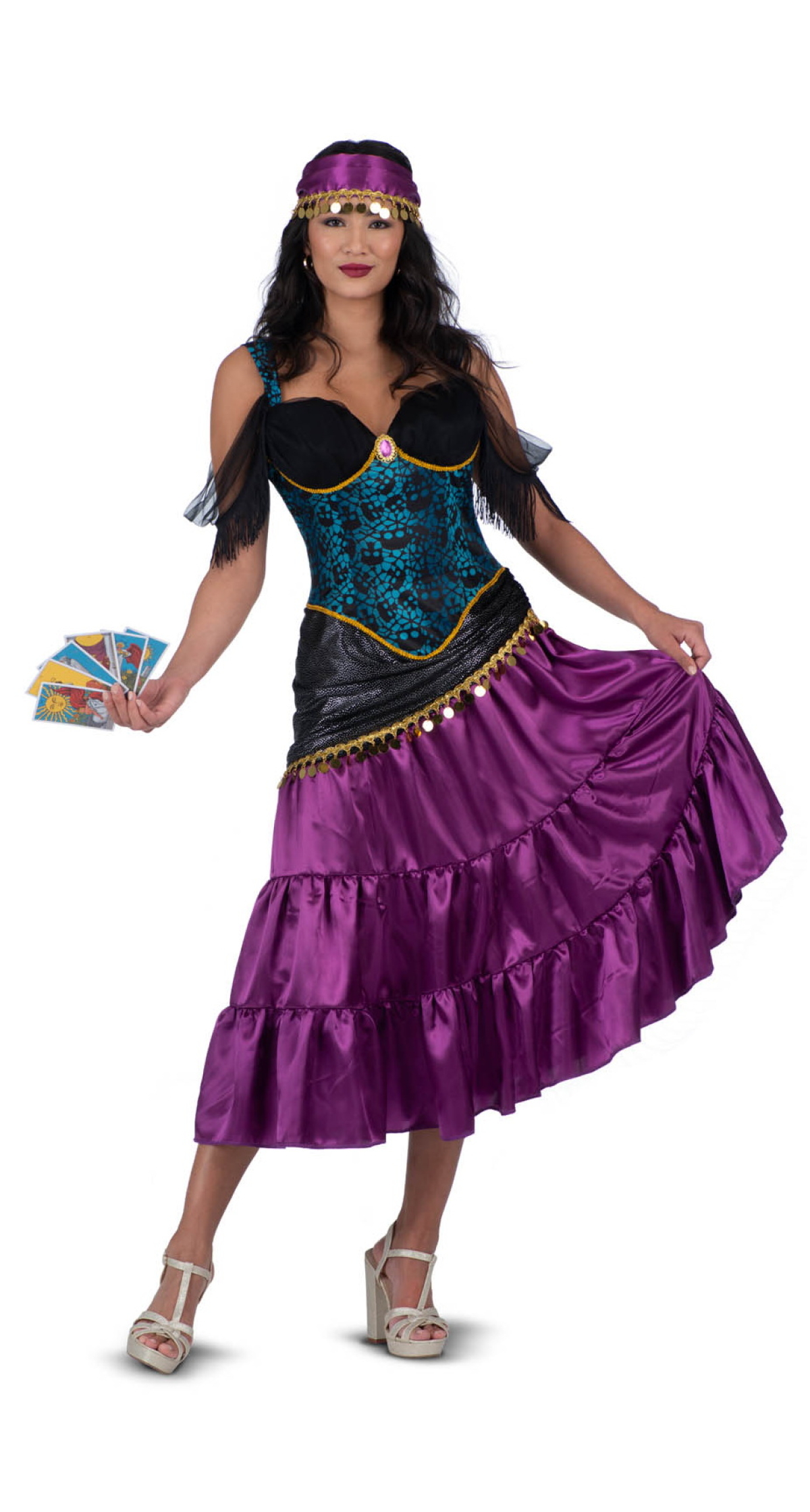 Fortune Teller Lady Costume - Adult Size Small