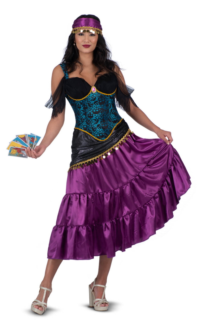 Fortune Teller Lady Costume - Adult Size Small