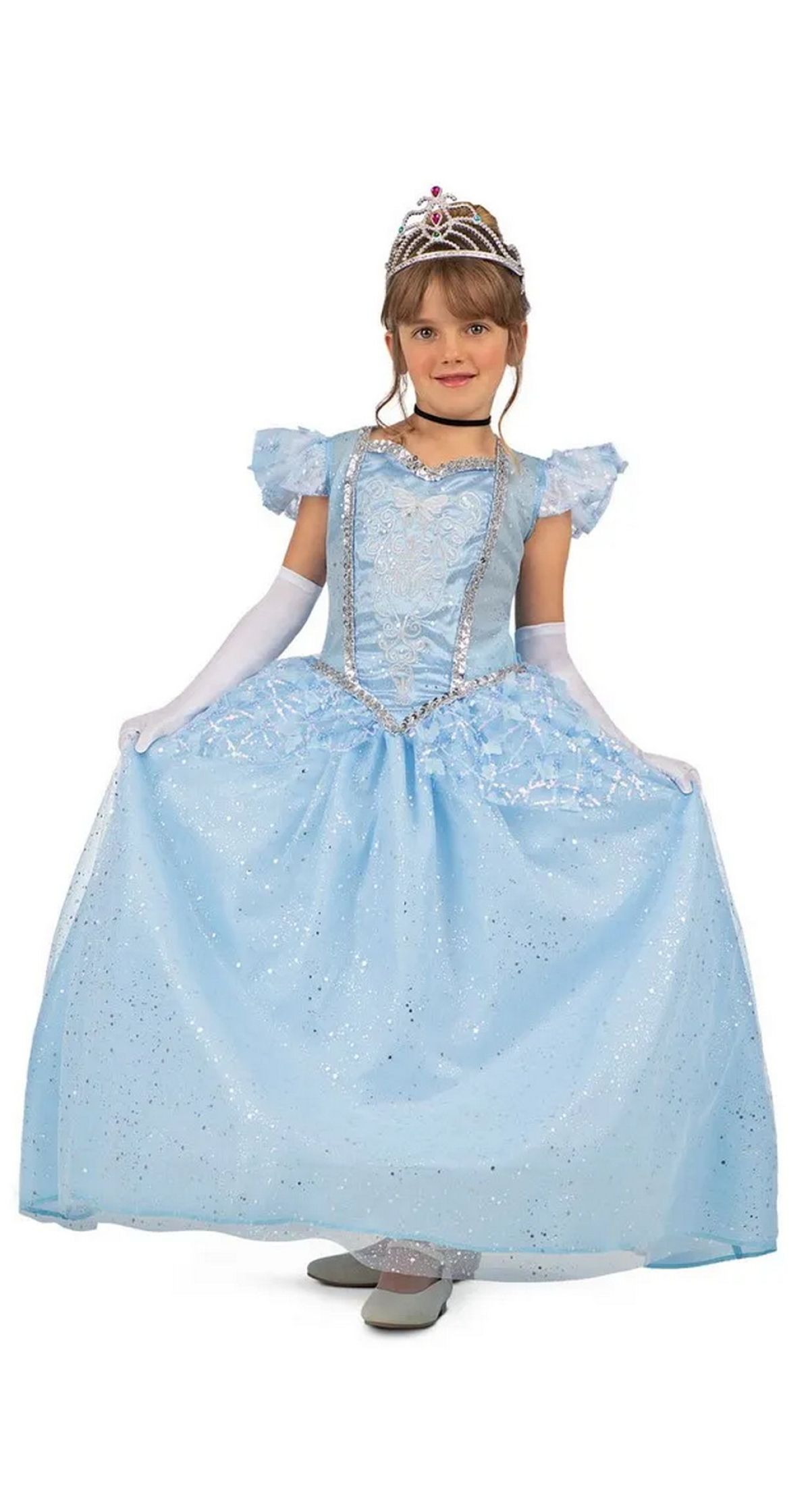 Enchanted Princess Cinderella Costume - Age 10 to 12 Years