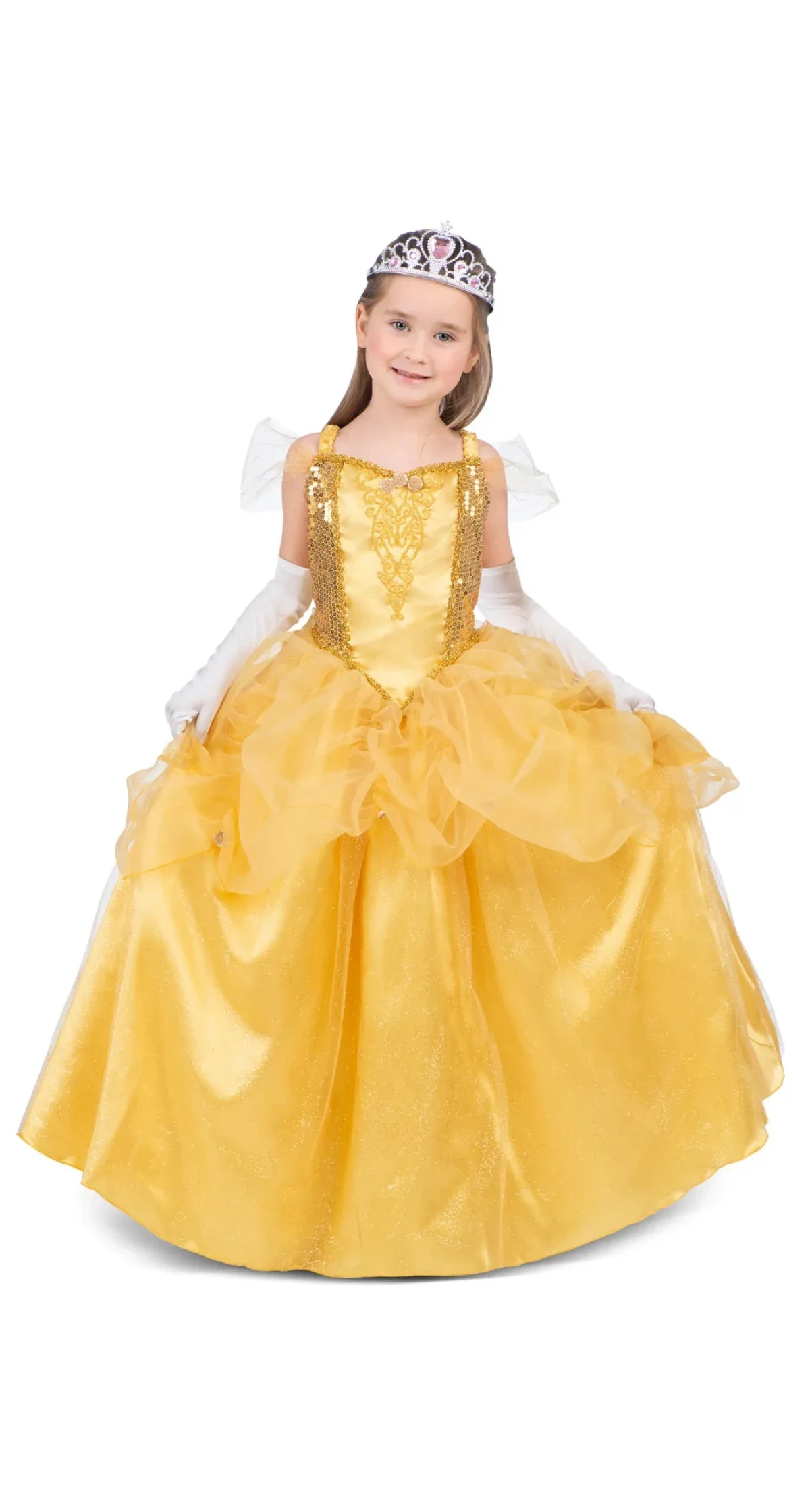 Enchanted Princess Belle Costume - Age 5 to 6 Years