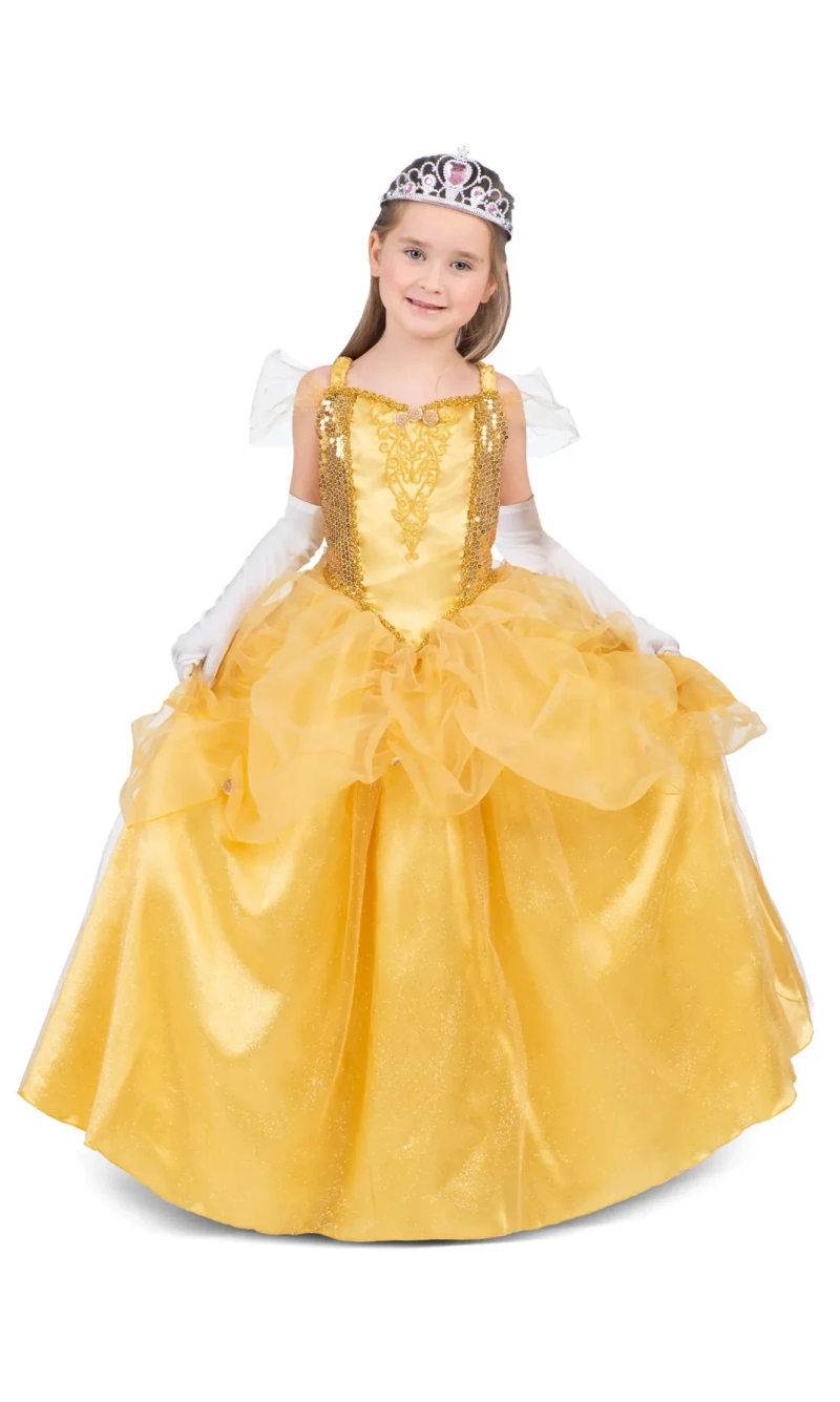 Enchanted Princess Belle Costume - Age 10 to 12 Years