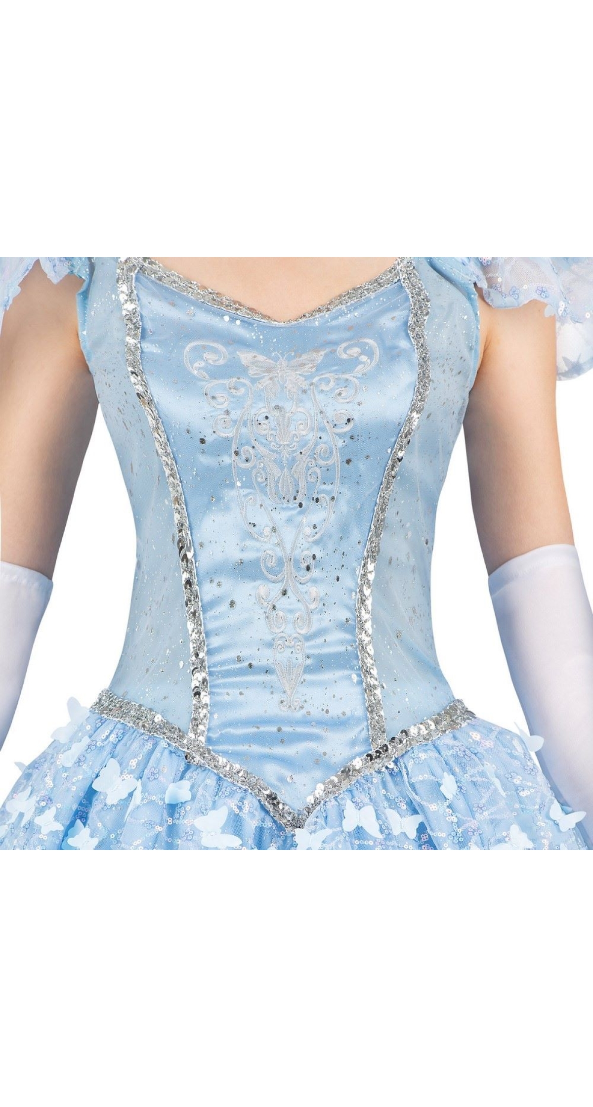 Enchanted Princess Cinderella Costume - Adult Size Small