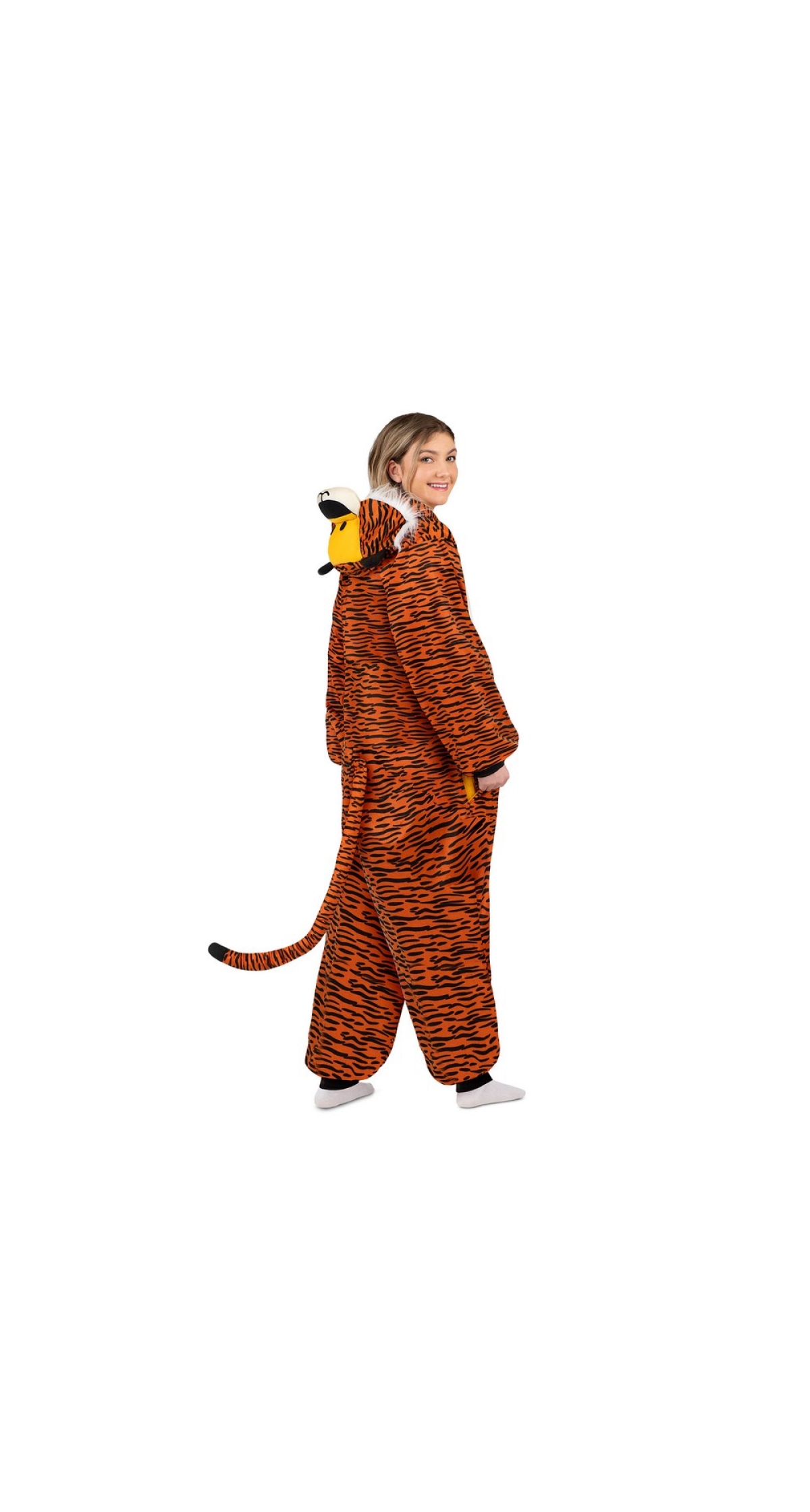 Tiger Kigurumi Onesie Costume - Adult Size Big - Image 8