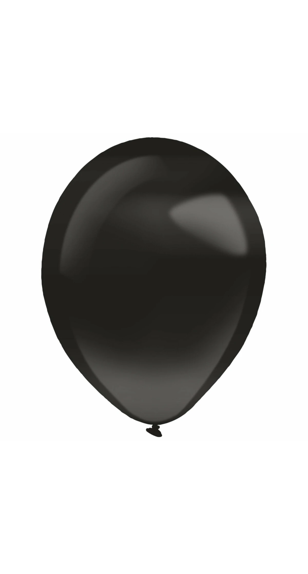 Latex Balloon Decorator Jet Black Pearl 13 cm / 5 Inches - 1pc