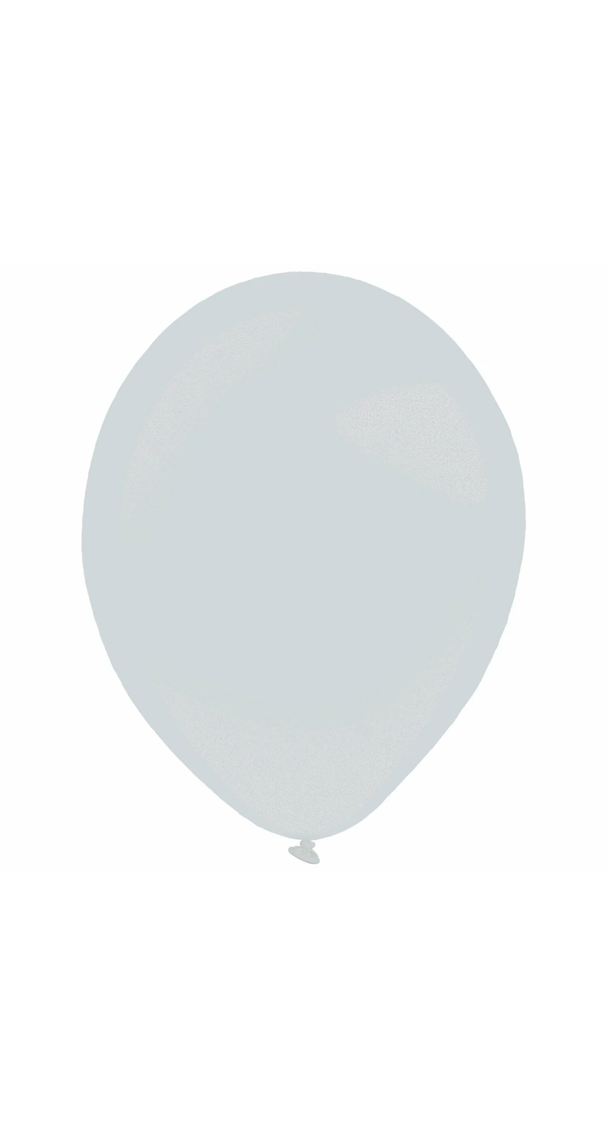 Latex Balloon Decorator Silver Metallic 13 cm / 5 Inches - 1pc