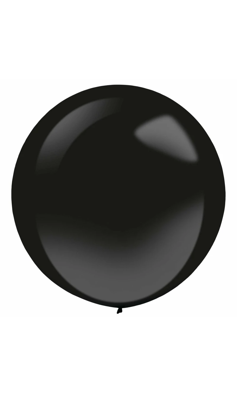Everts Latex Balloon Jet Black Fashion - (24"/60cm) - 1pc