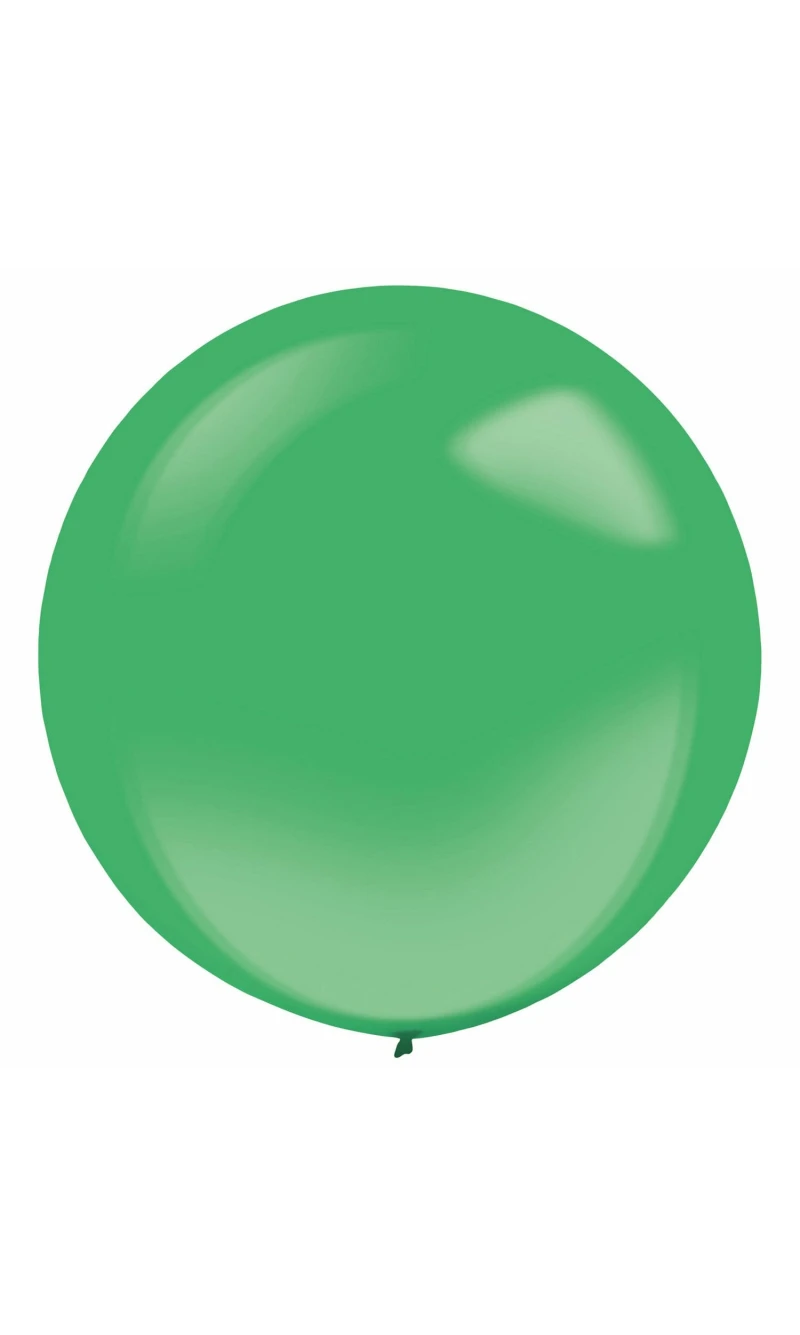 Everts Latex Balloon Festive Green Crystal - (24"/60cm) - 1pc