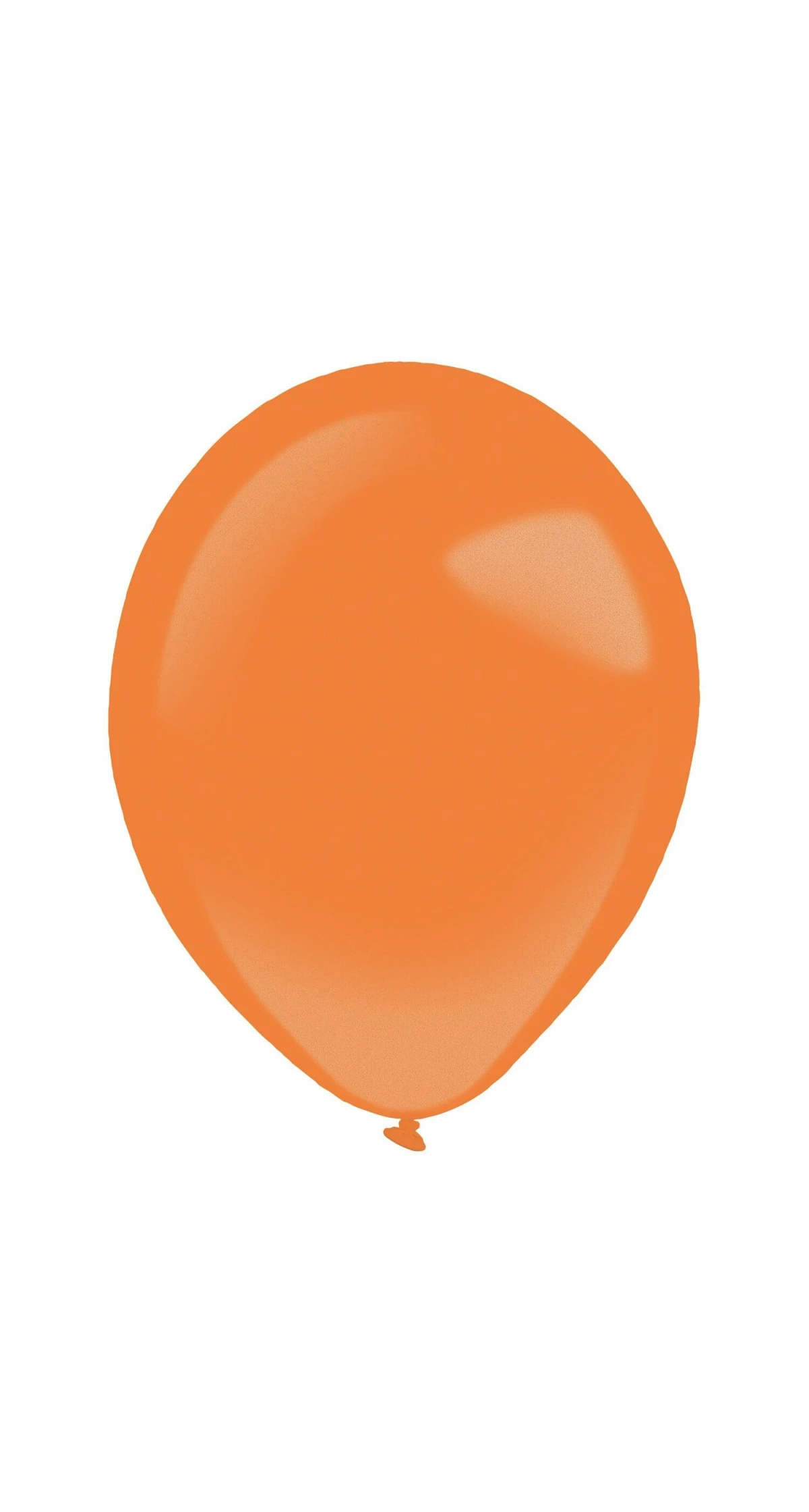 Everts Latex Balloon Tangerine Metallic - (11"/28cm) - 1pc