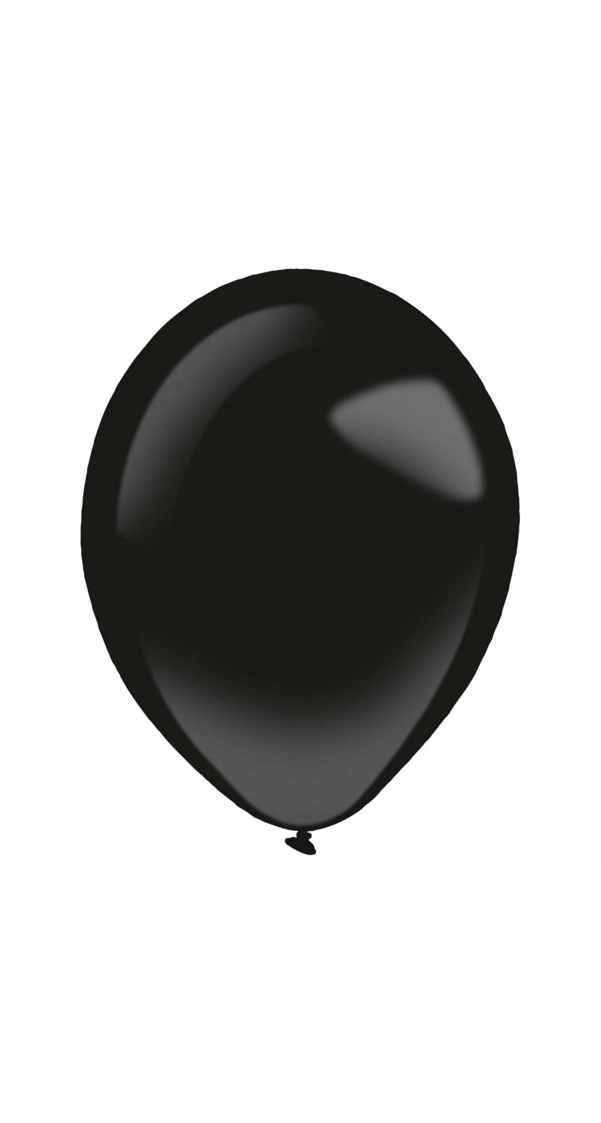 Latex Balloon Decorator Jet Black Fashion 13 cm / 5 Inches - 1pc