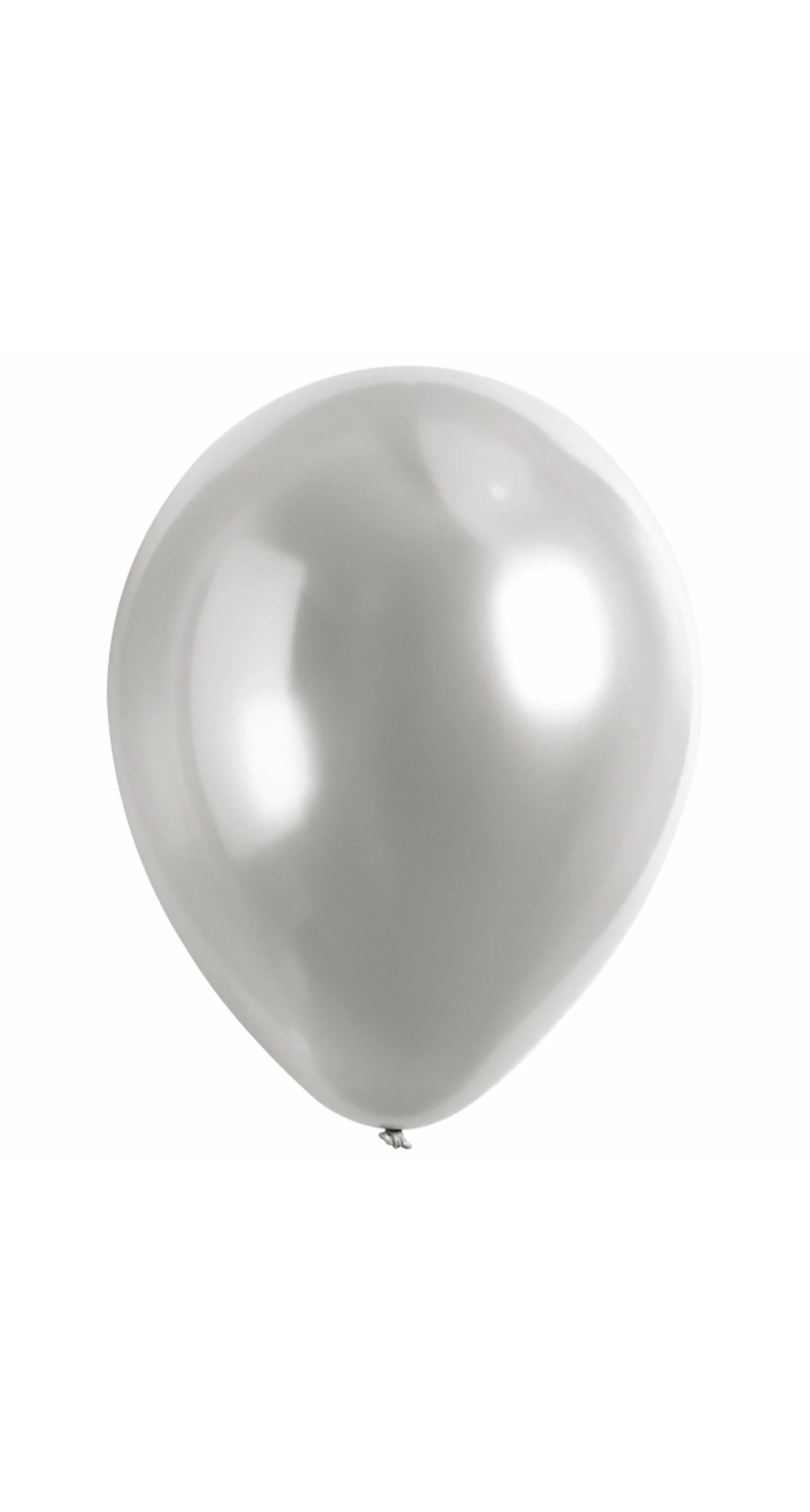 Everts Latex Balloons Decorator Satin Luxe Platinum Silver 27.5 cm / 11 Inches - 1pc