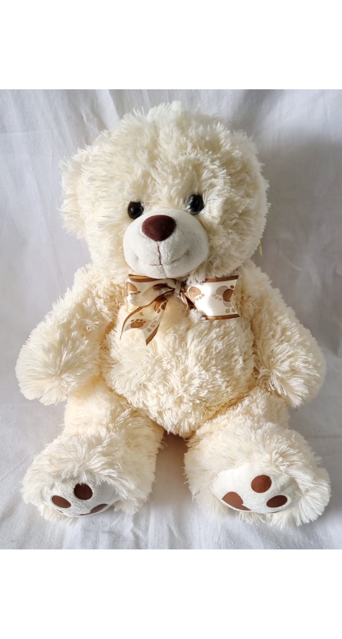 Snuggle Teddy Bear Soft Toy Cuddly Friend - 35x26cm - Image 2