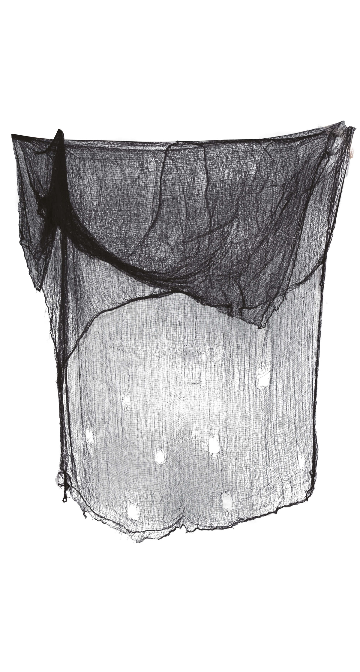 Halloween Jumbo Black Creepy Fabric 200x500cm