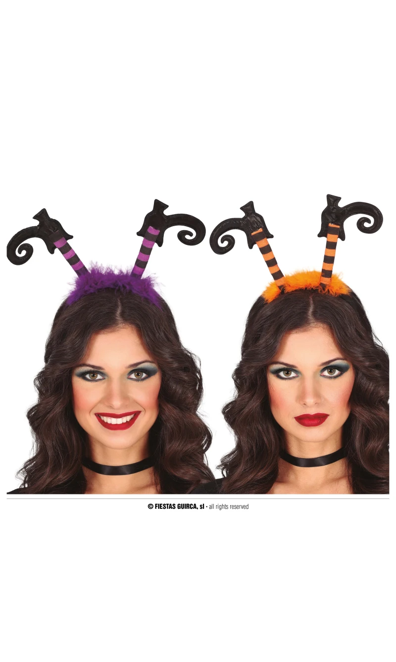 Halloween Assorted Witch Legs Headband
