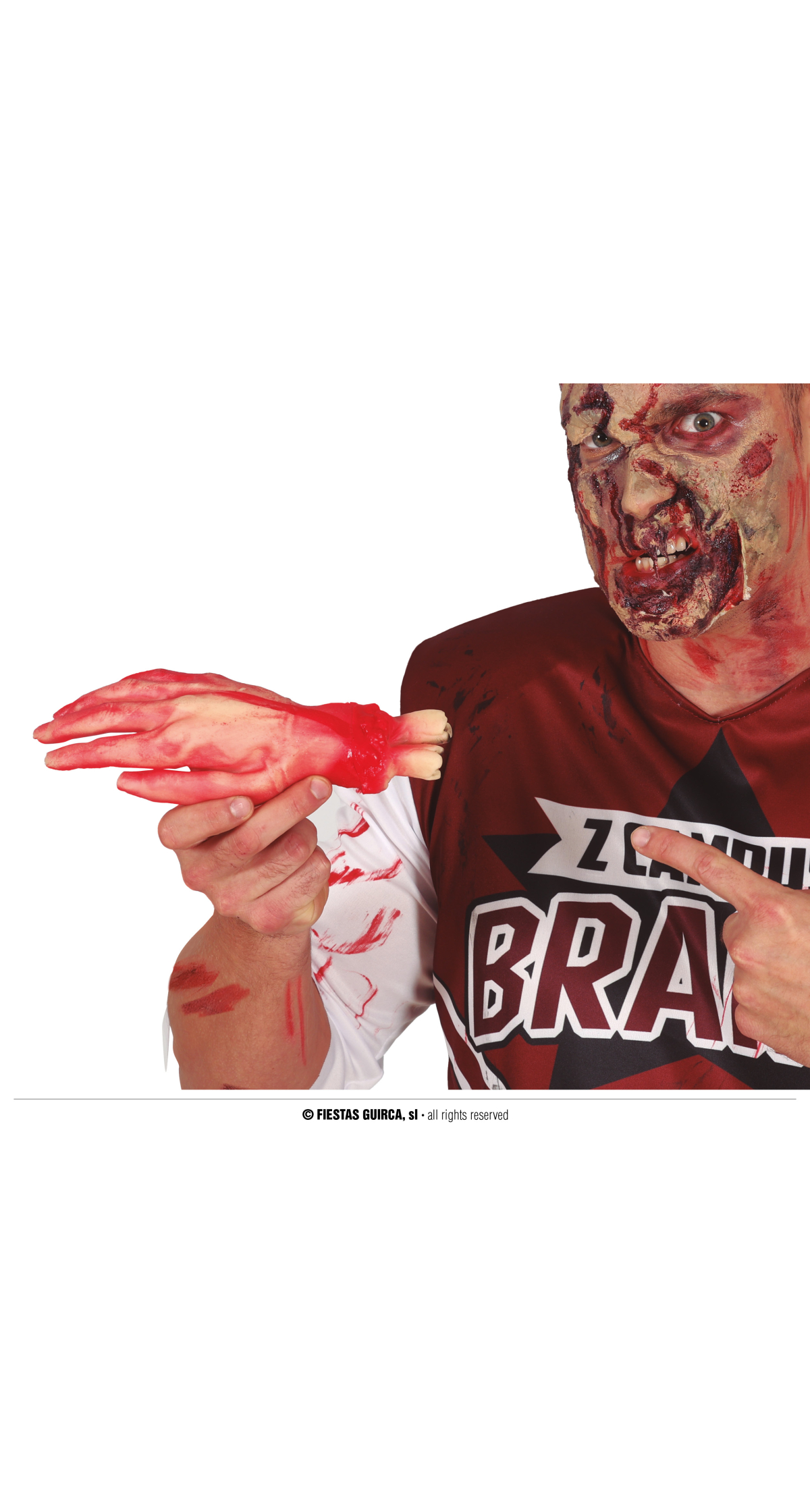Halloween Decoration Latex Hand 25cm