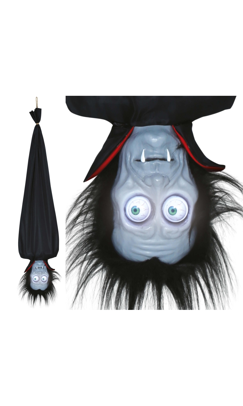 Halloween Hanging Vampire With Light & Sound 120cm