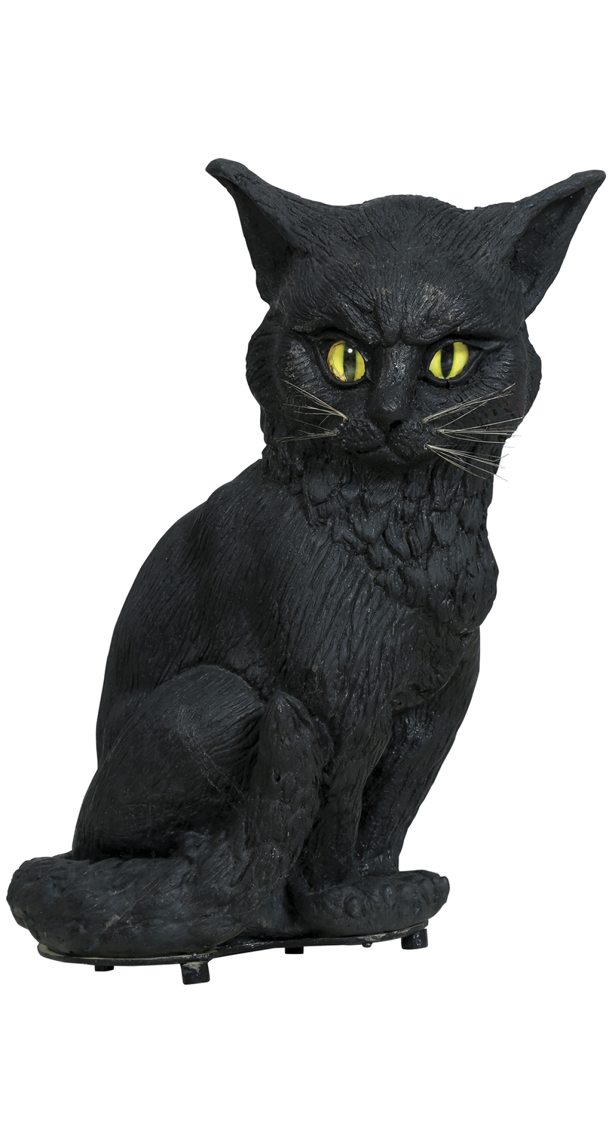 Halloween Decoration Prop Grumpy Cat With Light & Sound 32cm