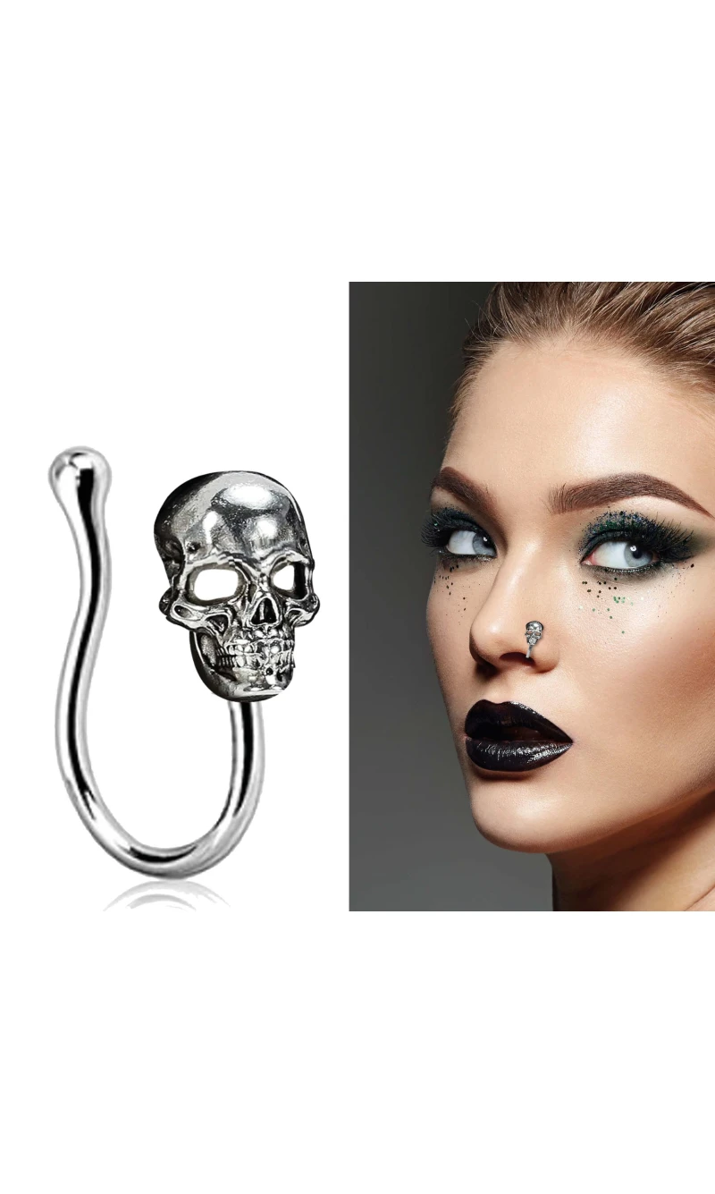 Halloween Skull Piercing